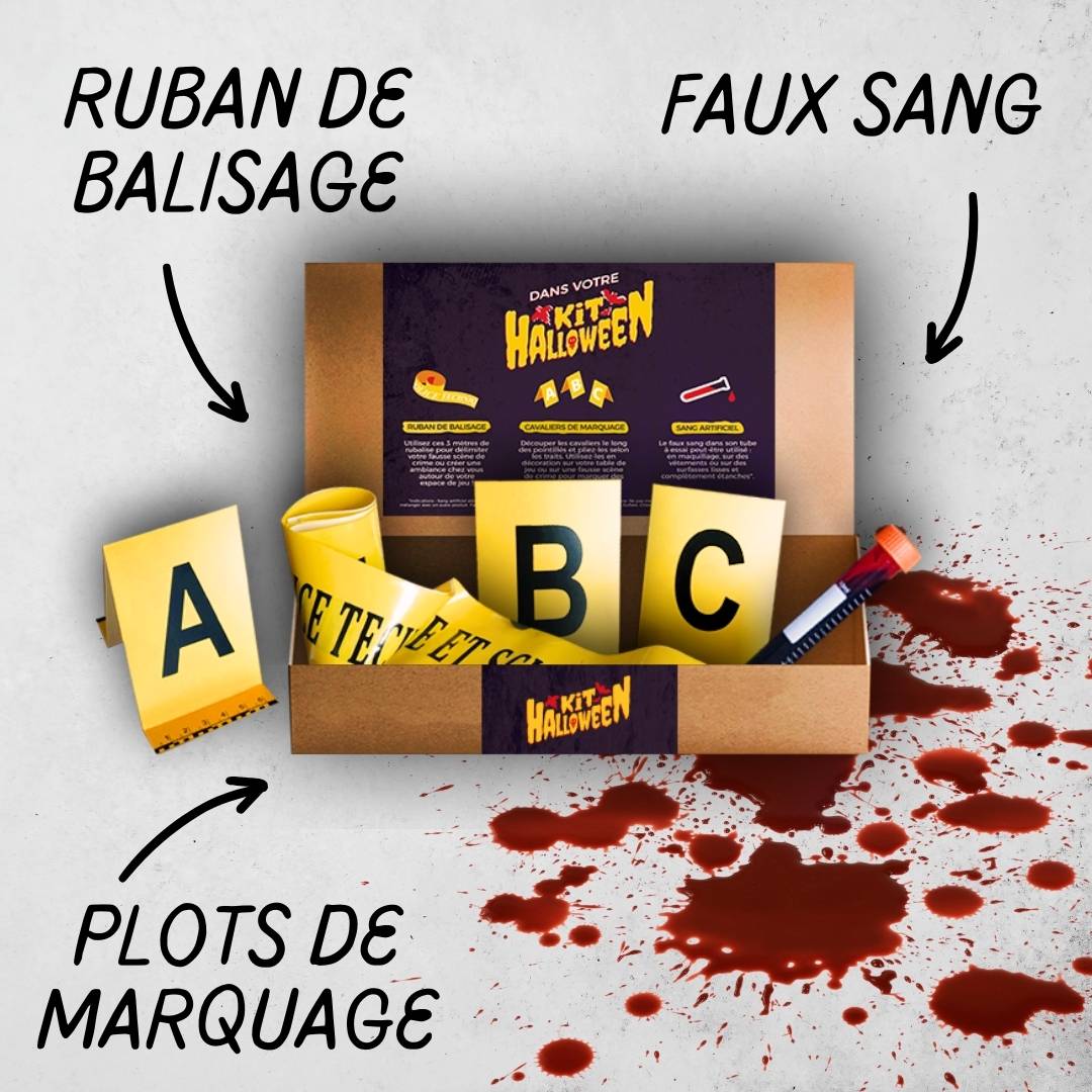 Kit Halloween - Les Enquêtes Sous Scellés